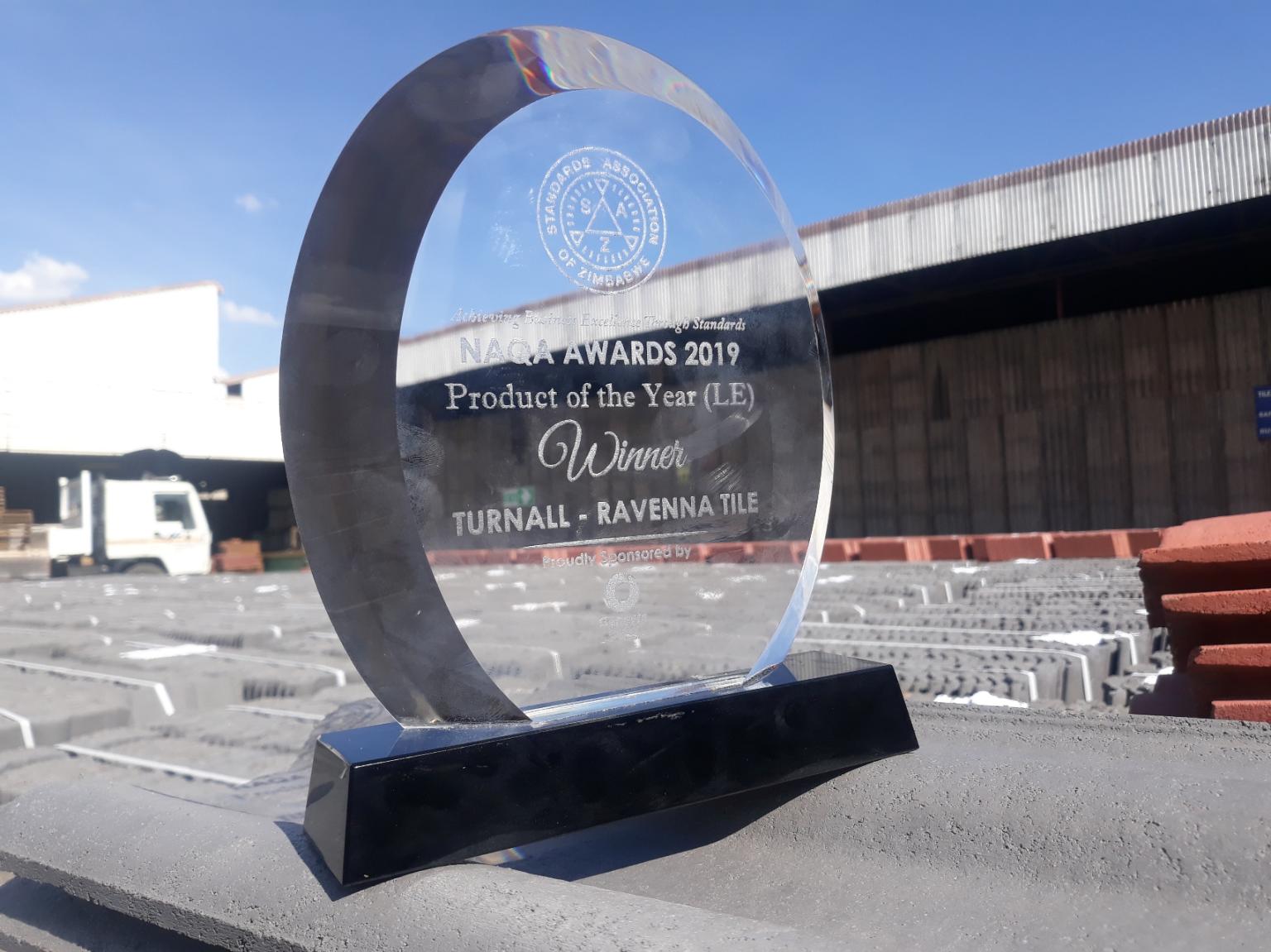 Ravenna Concrete Tile wins NAQA Product of the Year 2019.